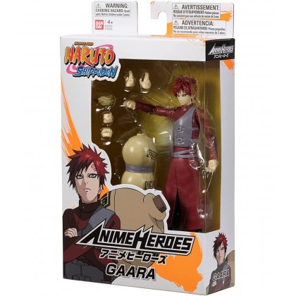 Naruto Shippuden Gaara - Anime Heroes Bandai	